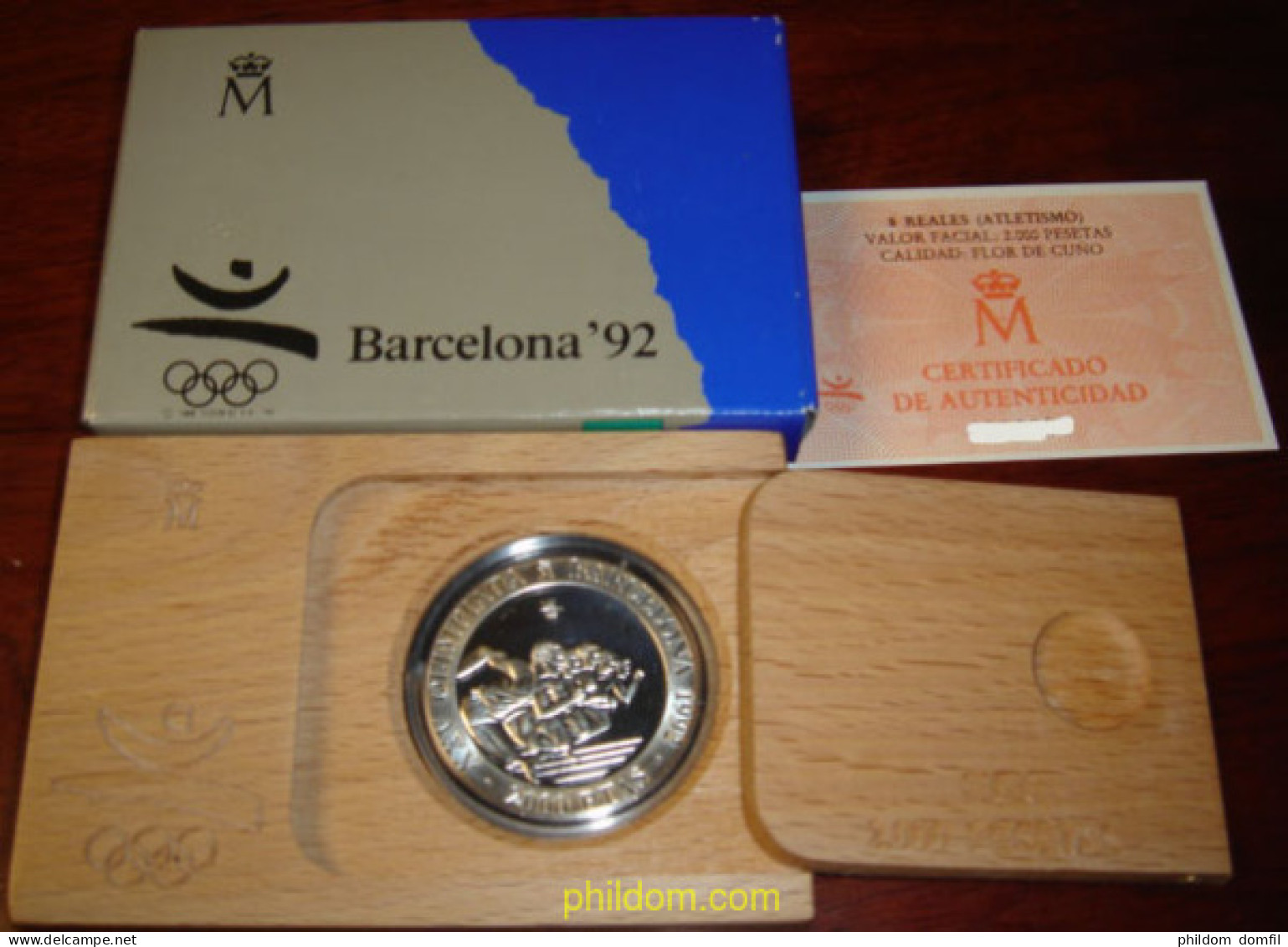 738 ESPAÑA 1992 2000 Pesetas 1992 4ª SERIE ATLETISMO - 10 Céntimos