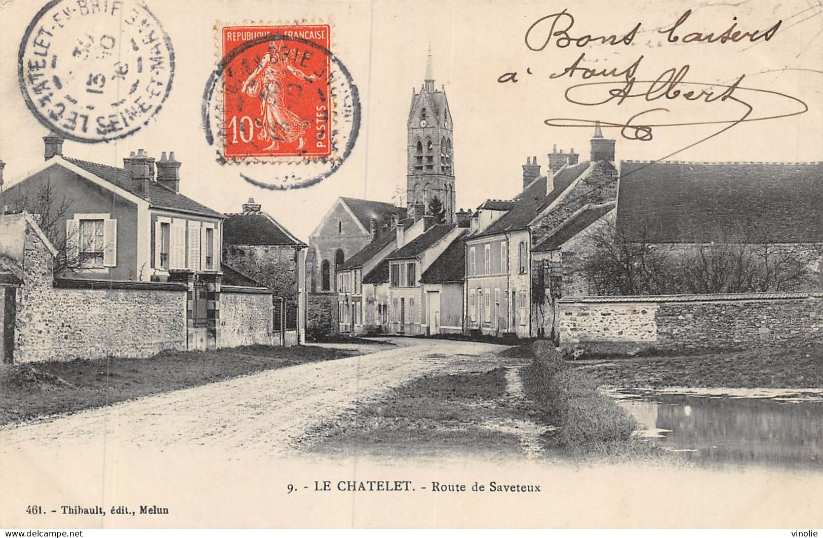 PIE-FD-20-8779 : LE CHATELET-EN-BRIE - Le Chatelet En Brie