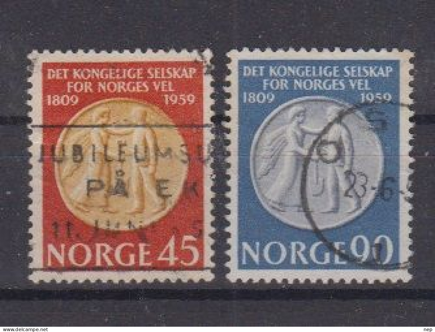 NOORWEGEN - Michel - 1959 - Nr 434/35 - Gest/Obl/Us - Used Stamps