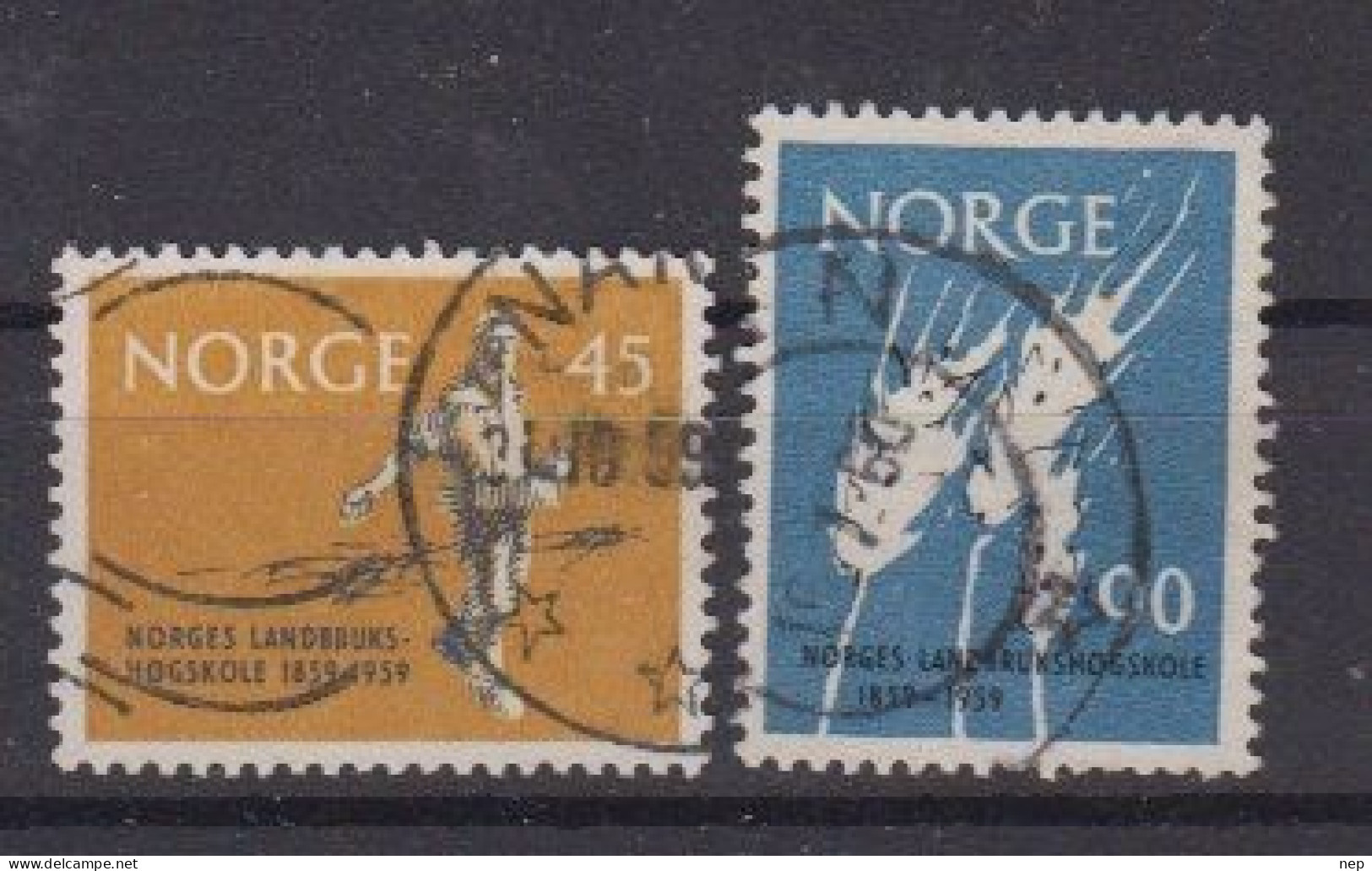 NOORWEGEN - Michel - 1959 - Nr 436/37 - Gest/Obl/Us - Used Stamps