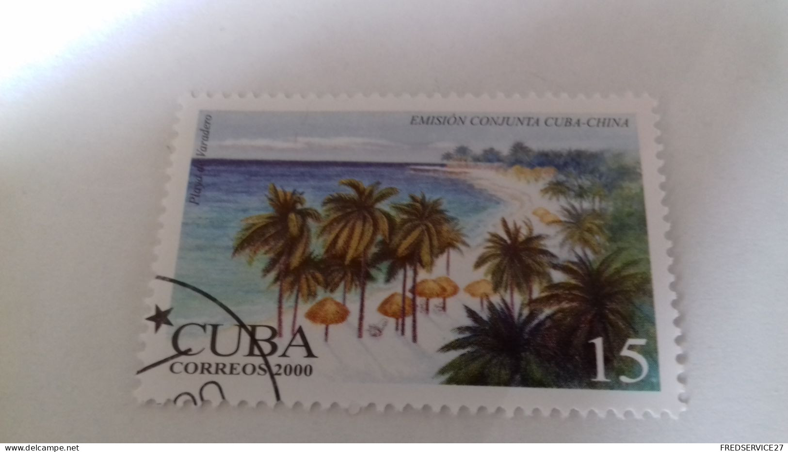 AB/ TIMBRE CUBA 2000 - Gebruikt