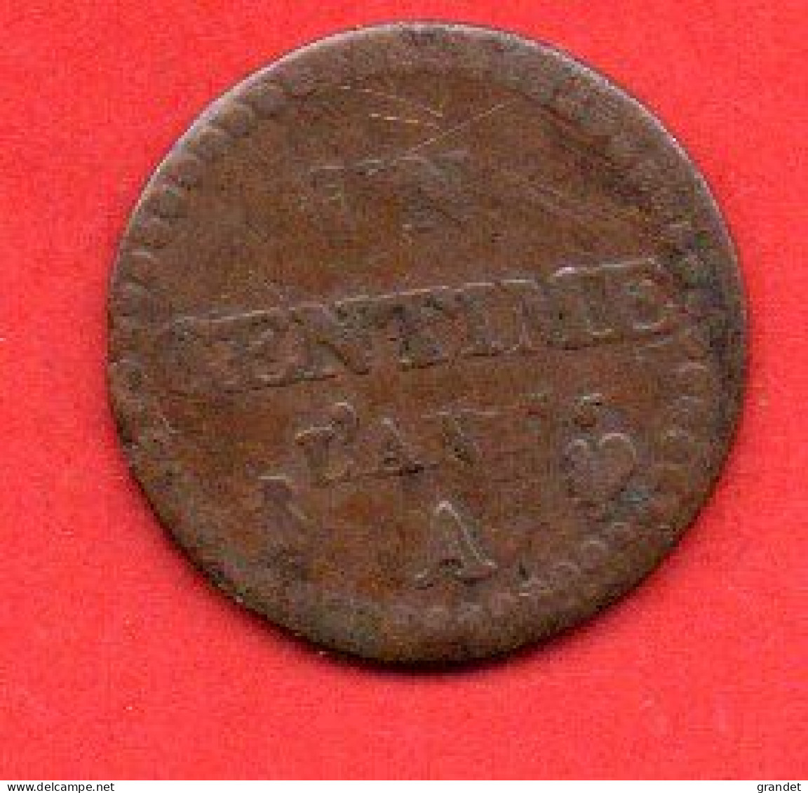 FRANCE - REVOLUTION - 1 CENTIME - AN 7 - A . - 1791-1792 Constitution