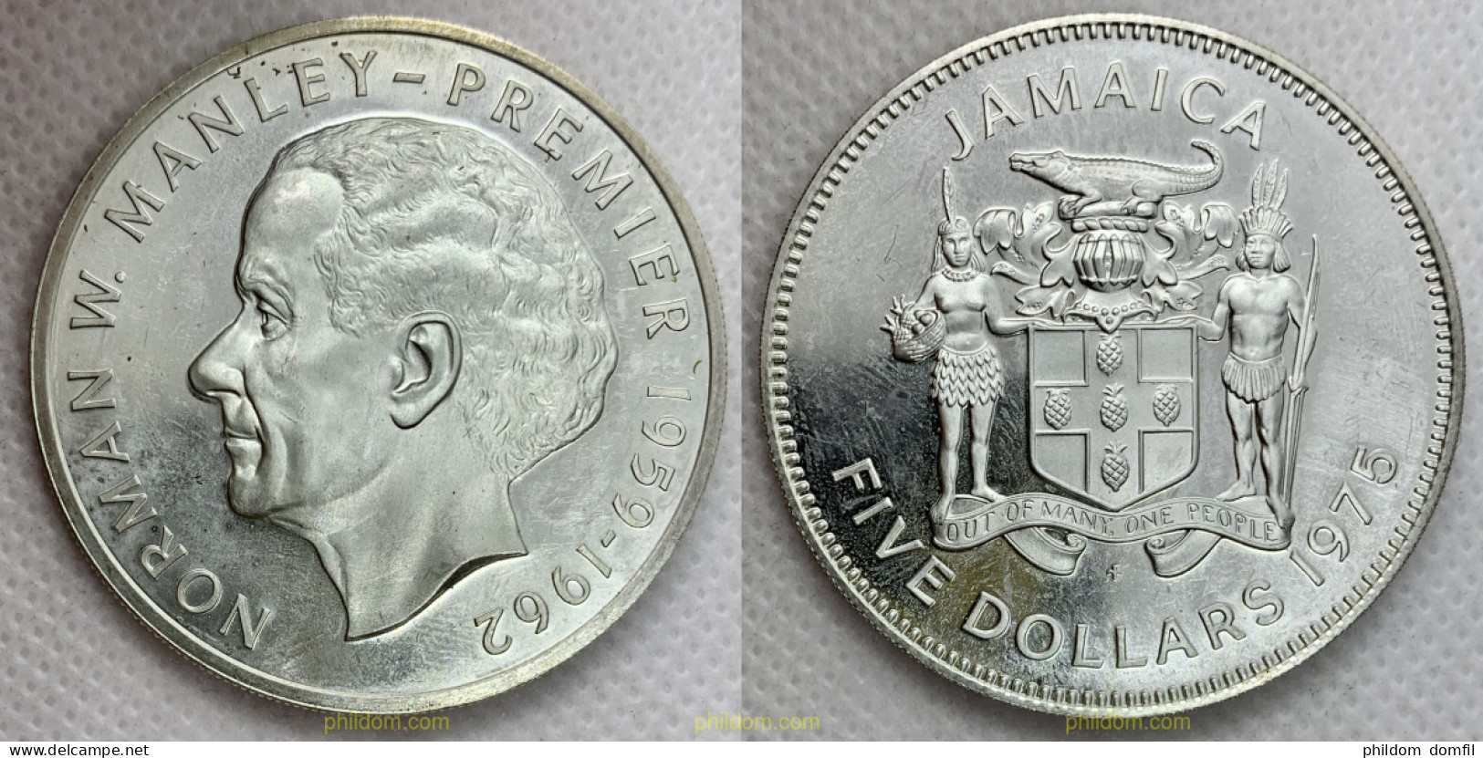 2595 JAMAICA 1975 JAMAICA 5 DOLLARS 1975 - Jamaica