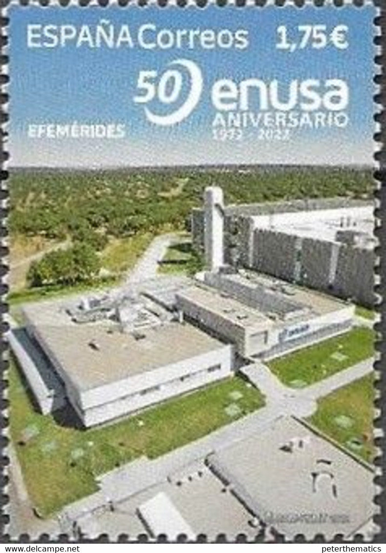 SPAIN, 2022, MNH, ENERGY, ENUSA, NATIONAL URANIUM COMPANY, 1v - Atomo