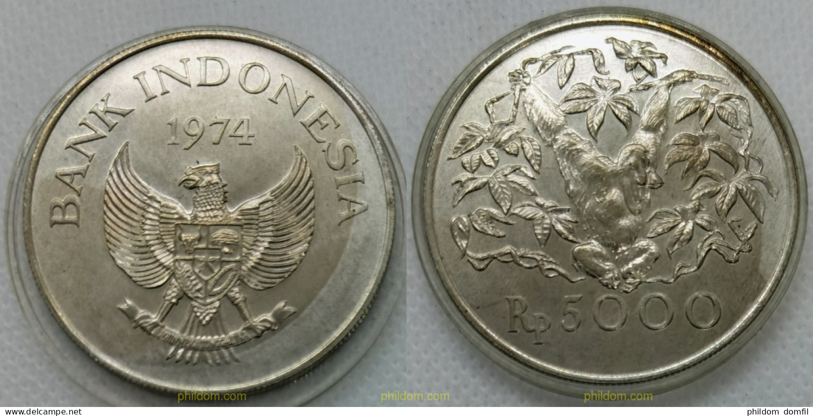 2918 INDONESIA 1974 INDONESIA 5000 RUPIAH 1974 - Indonésie