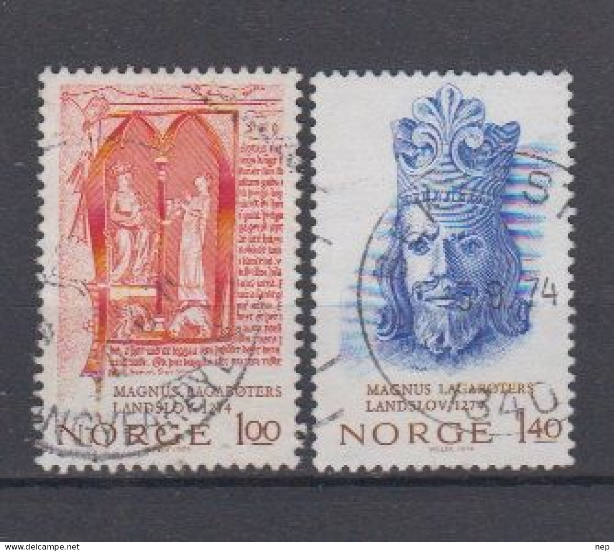 NOORWEGEN - Michel - 1974 - Nr 683/84 - Gest/Obl/Us - Usados