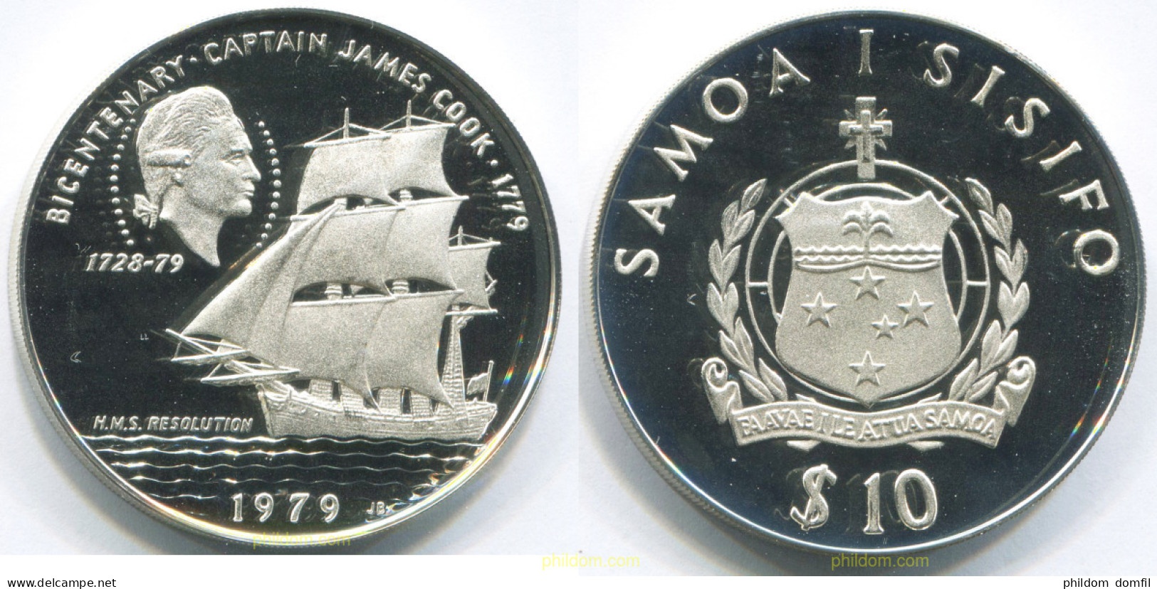 3005 SAMOA 1979 SAMOA 1979 10 DOLLAR - American Samoa