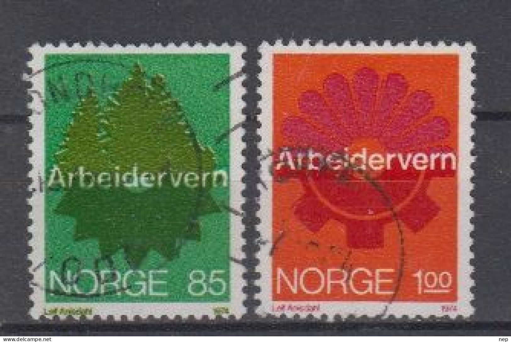 NOORWEGEN - Michel - 1974 - Nr 685/86 - Gest/Obl/Us - Usados