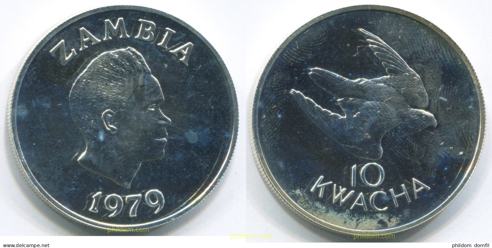 3019 ZAMBIA 1979 ZAMBIA 10 KWACHA 1979 - Sambia