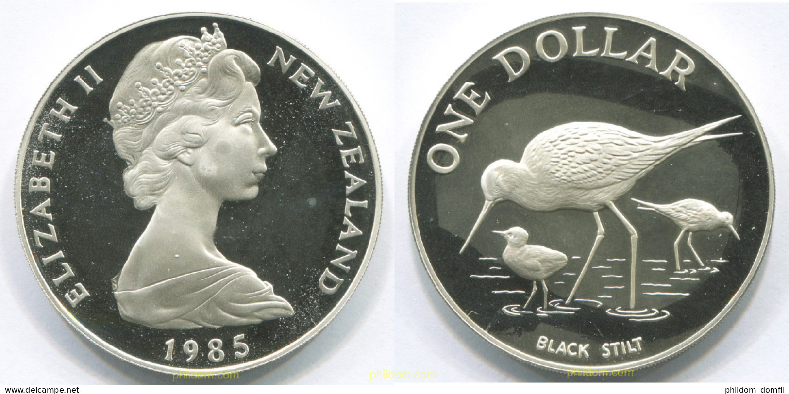 3079 NUEVA ZELANDA 1985 NEW ZEALAND 1 DOLLAR 1985 - New Zealand