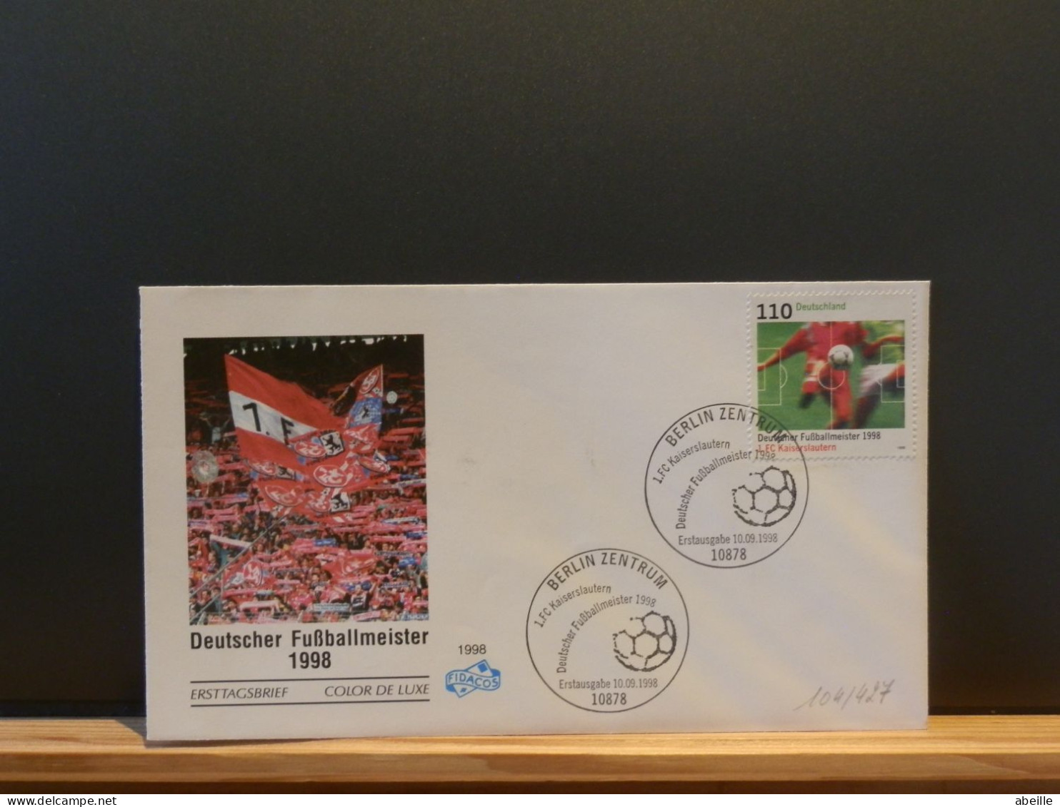 104/427    FDC   ALLEMAGNE - Cartas & Documentos