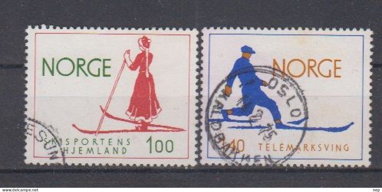 NOORWEGEN - Michel - 1975 - Nr 695/96 - Gest/Obl/Us - Usados