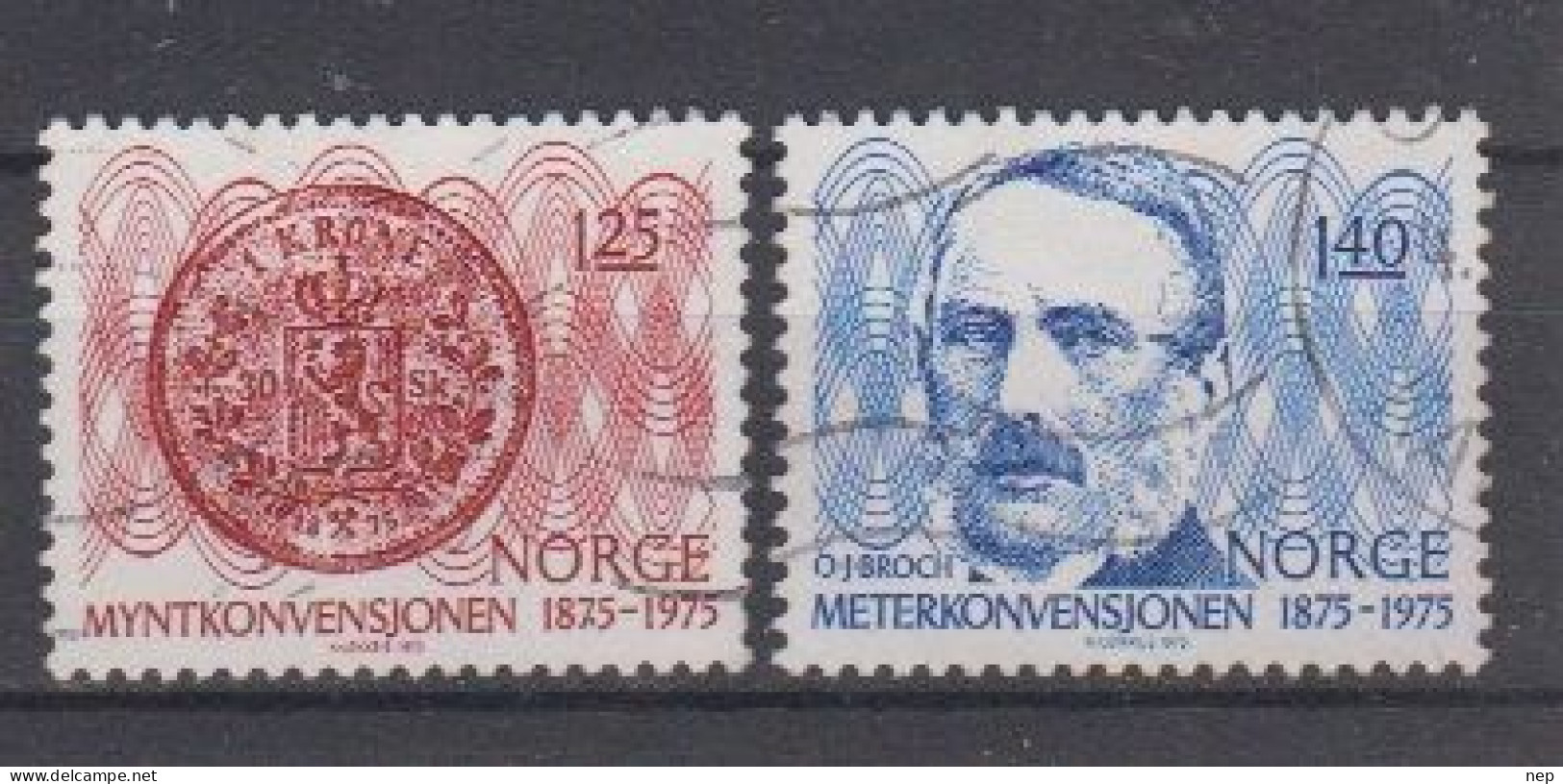 NOORWEGEN - Michel - 1975 - Nr 703/04 - Gest/Obl/Us - Usati