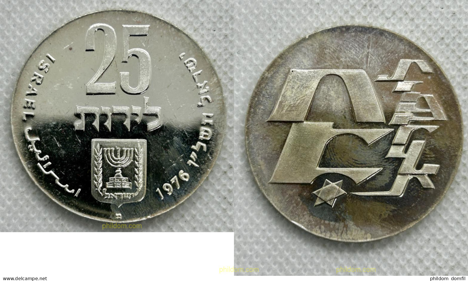 3513 ISRAEL 2023 ISRAEL 25 LIROT 1976 - Israel