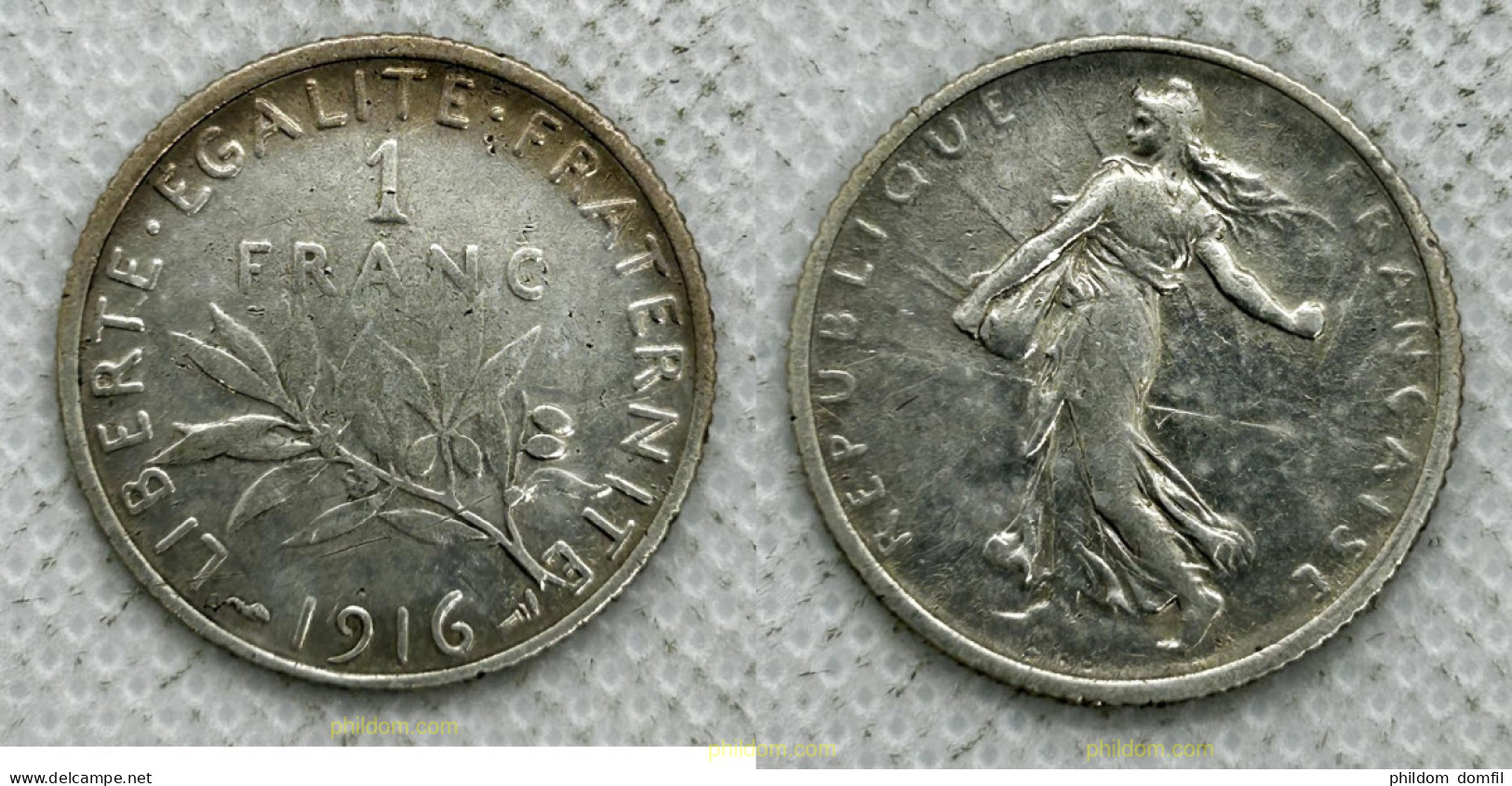 3562 FRANCIA 1916 FRANCIA 1 FRANCO 1916 - Altri & Non Classificati