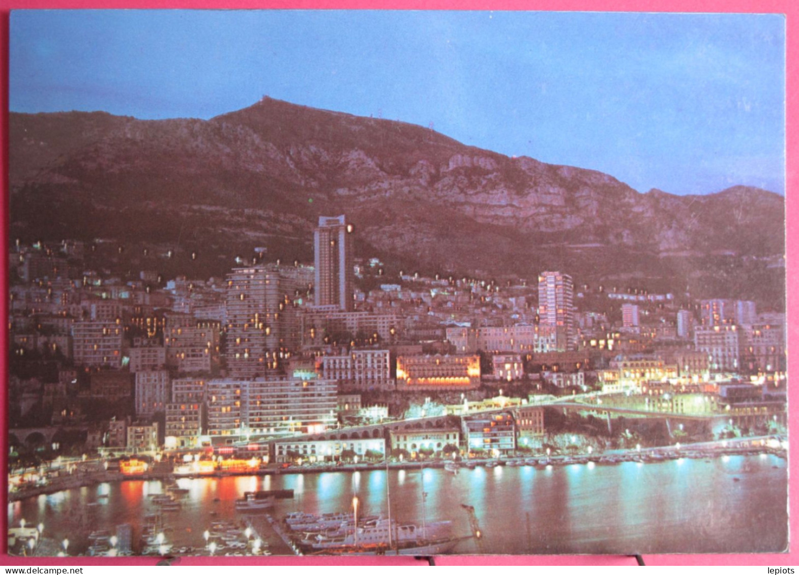 Monaco - Vue De Nuit Sur Le Port - Port