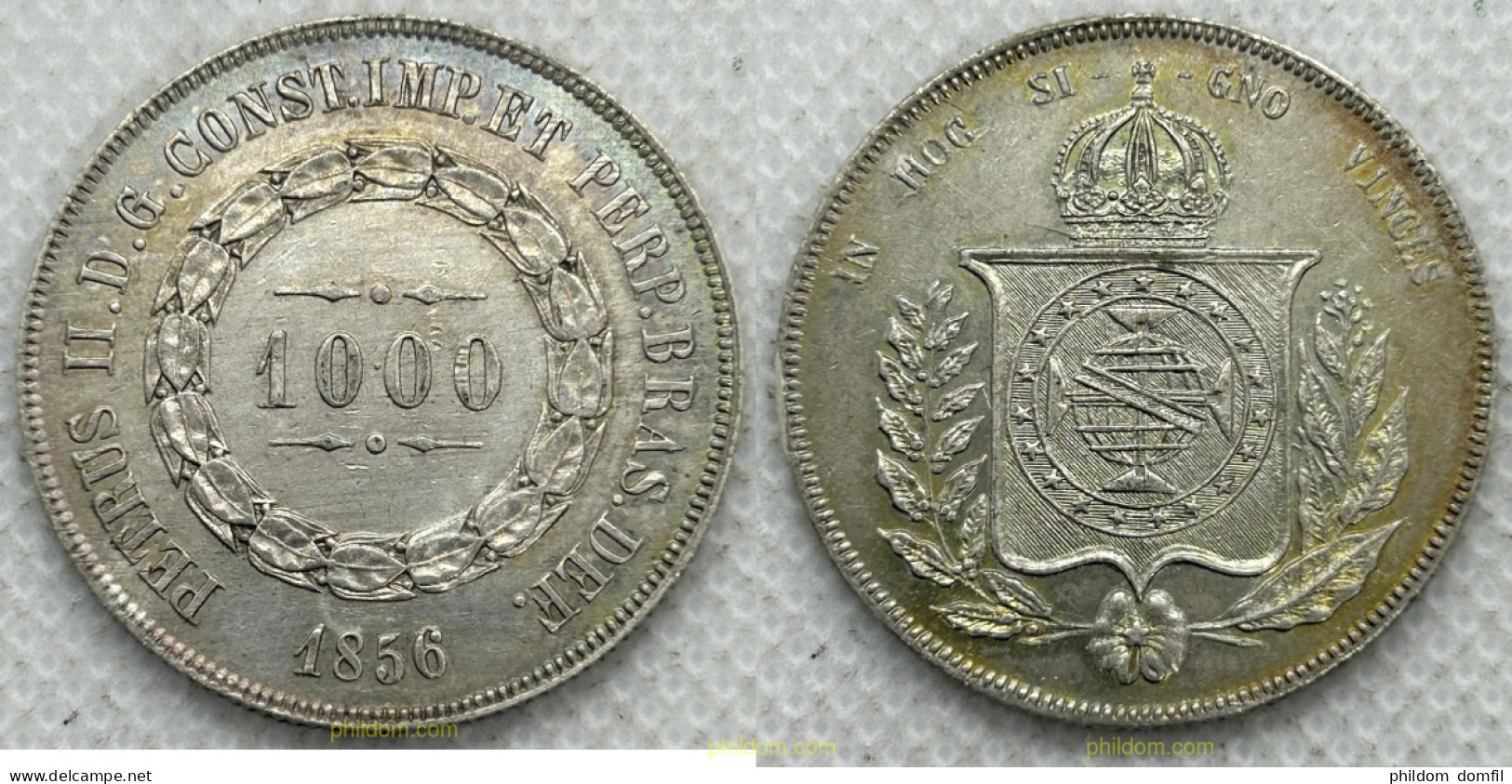 3673 BRASIL 1856 BRASIL 1000 REIS 1856 - Brasile