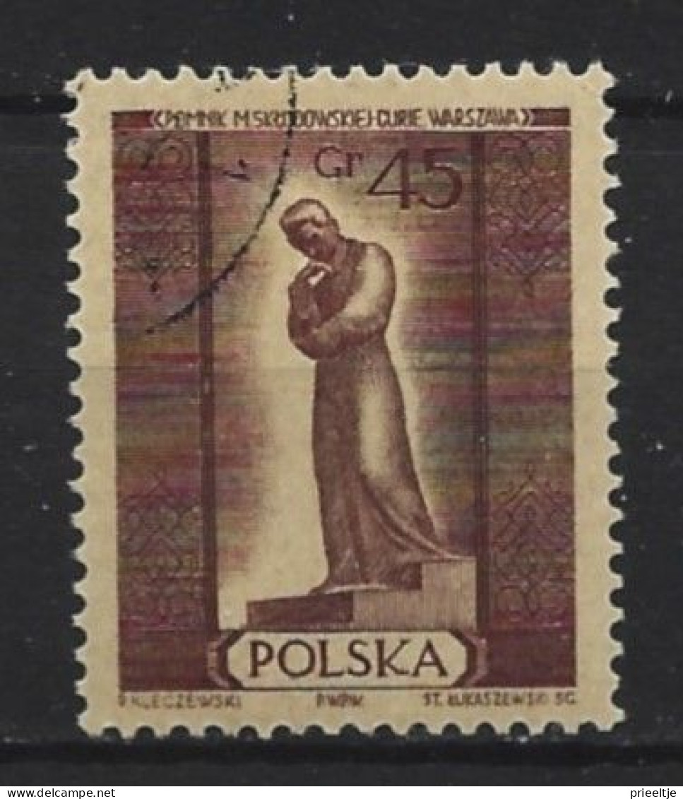 Poland 1955  Monument Y.T. 807 (0) - Gebraucht