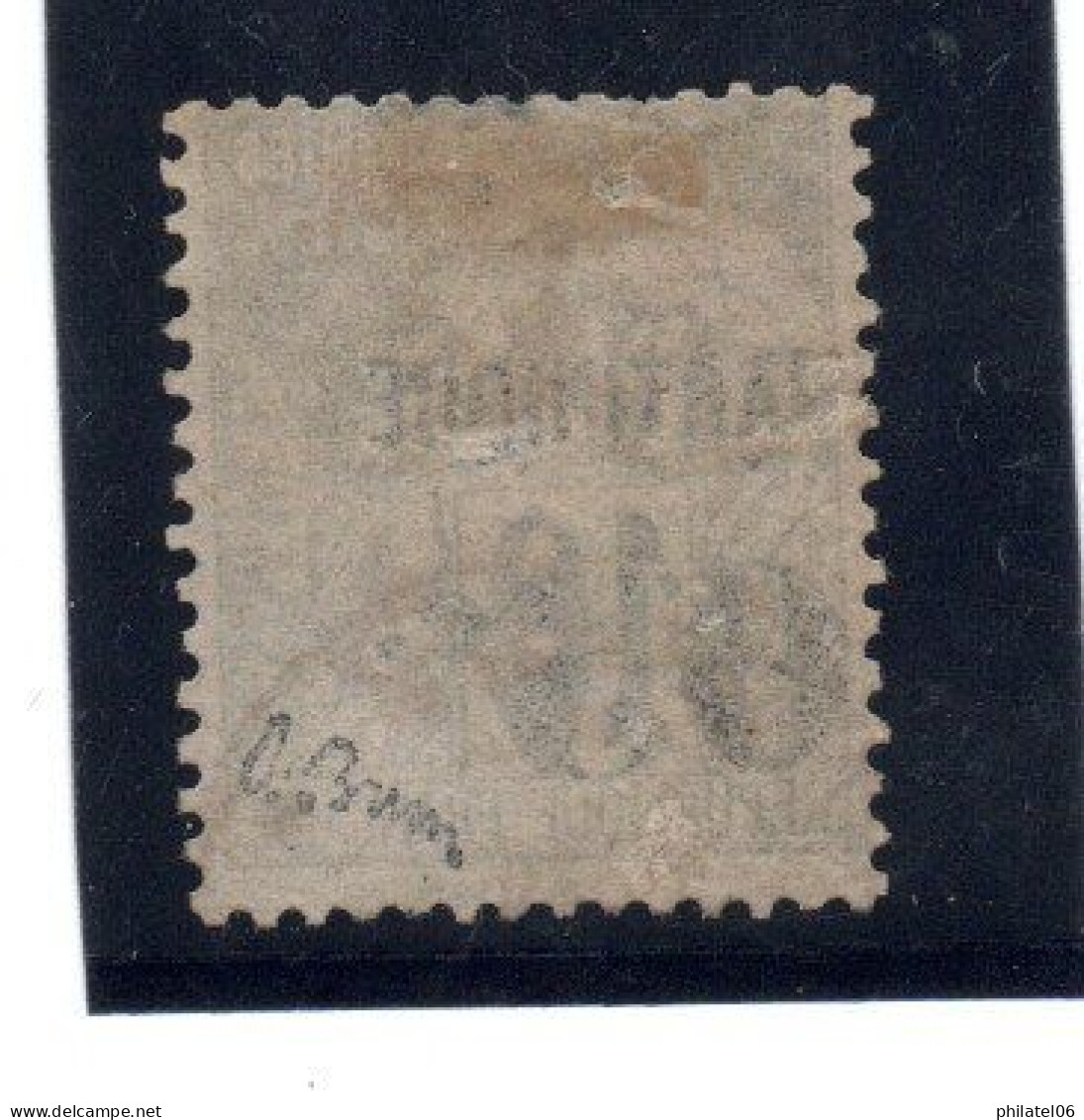 MARTINIQUE  No 10   SIGNE BRUN   COTE:95 EUROS  TB - Used Stamps