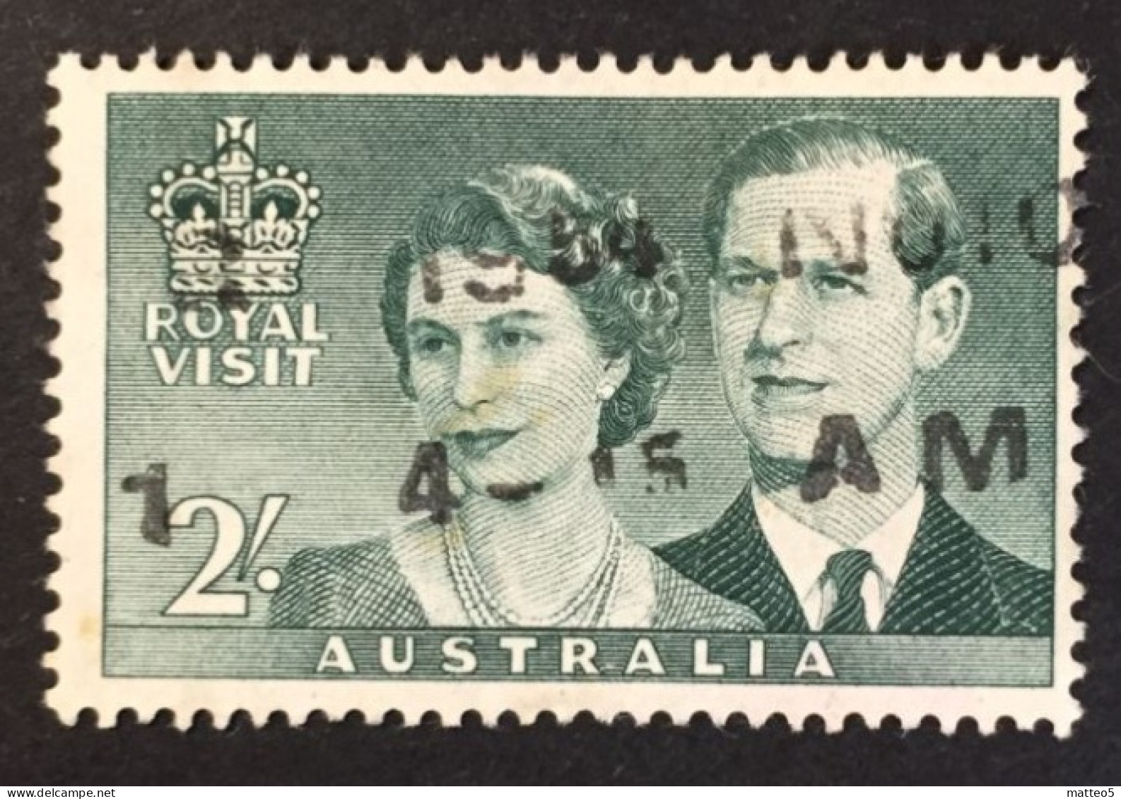 1954 Australia - Royal Visit - Oblitérés