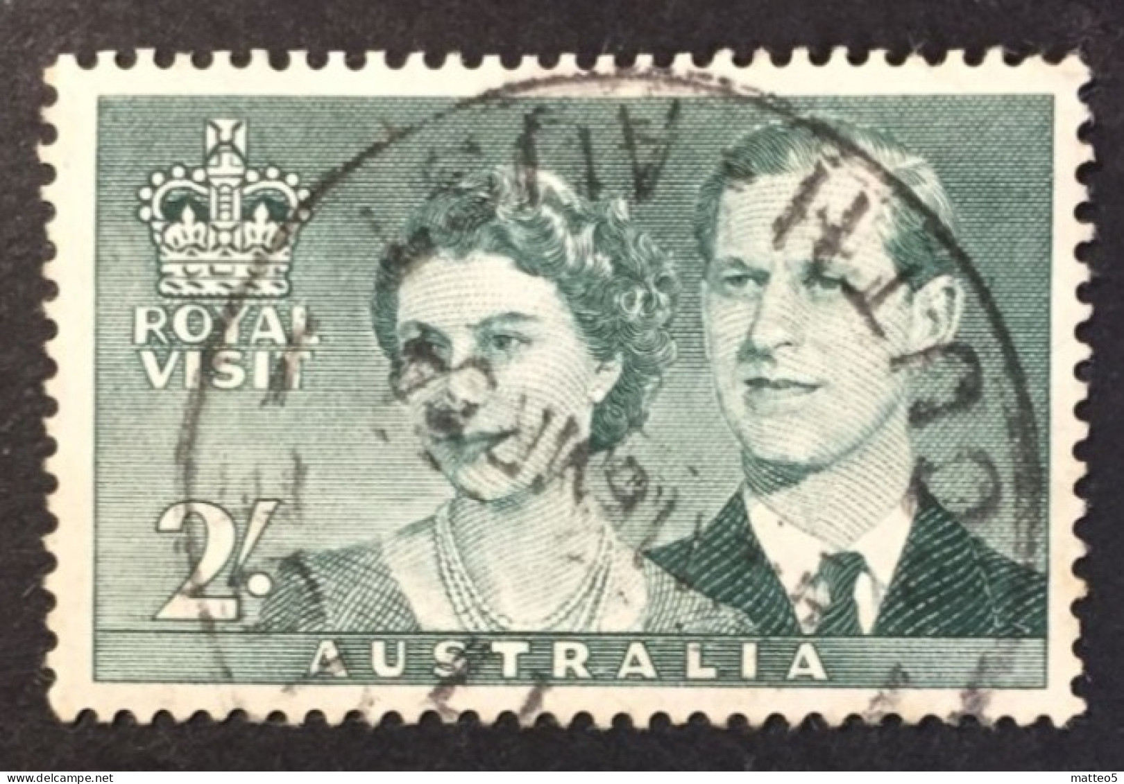 1954 Australia - Royal Visit - Gebruikt