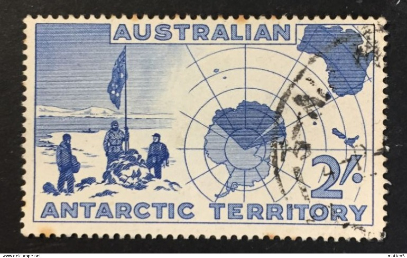 1957 Australia - Antarctic Exploration - Expedition At Vestfold Hillt - Used Stamps