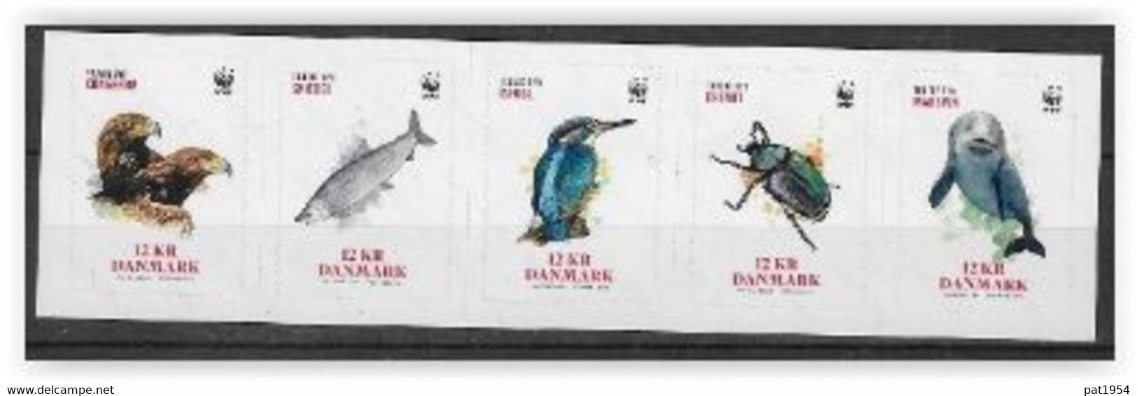Danemark 2022 Série Neuve Animaux En Danger - Unused Stamps