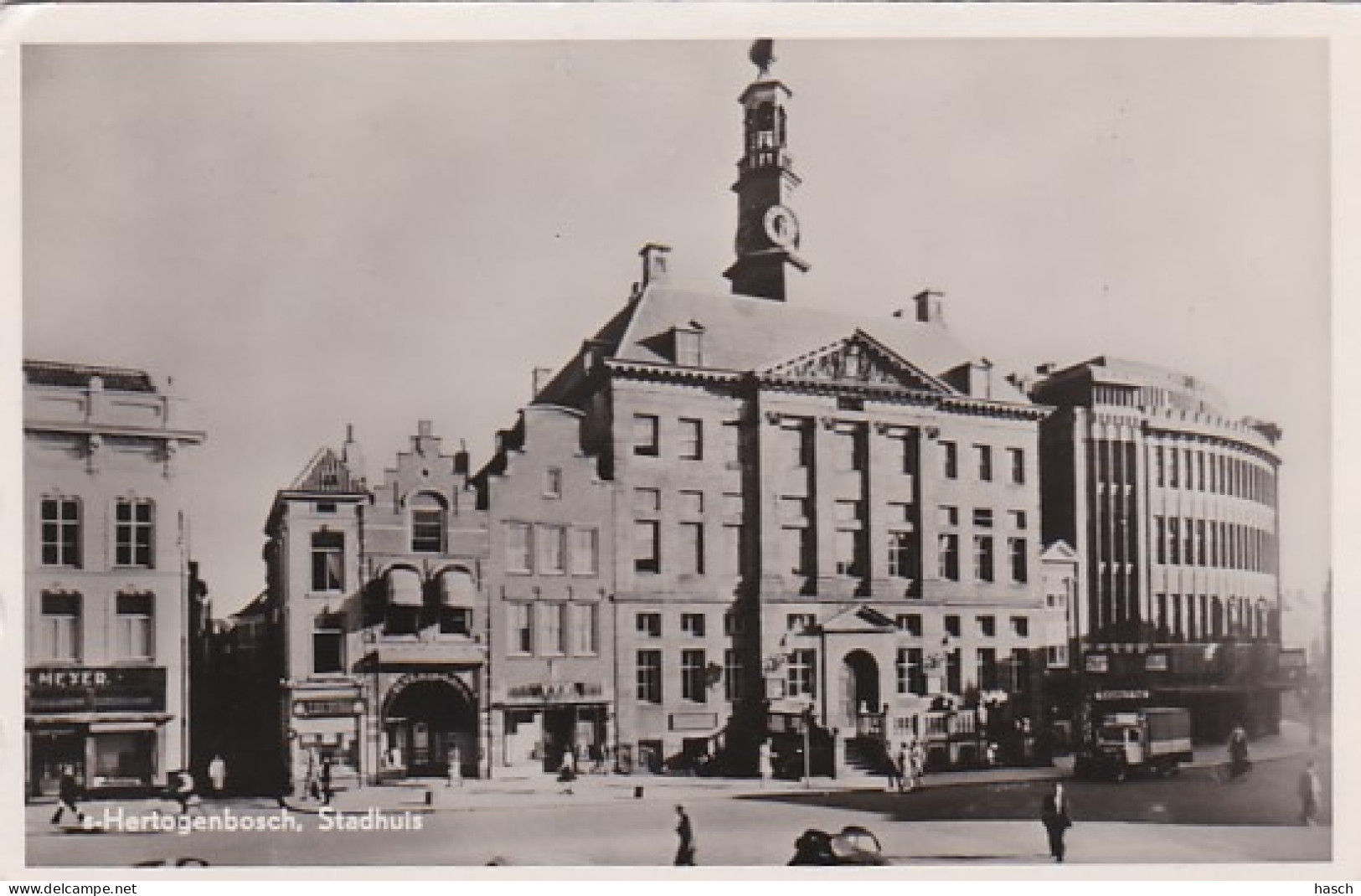 4850a122s’ Hertogenbosch, Stadhuis. (FOTOKAART) (Zie Linkerkant)  - 's-Hertogenbosch