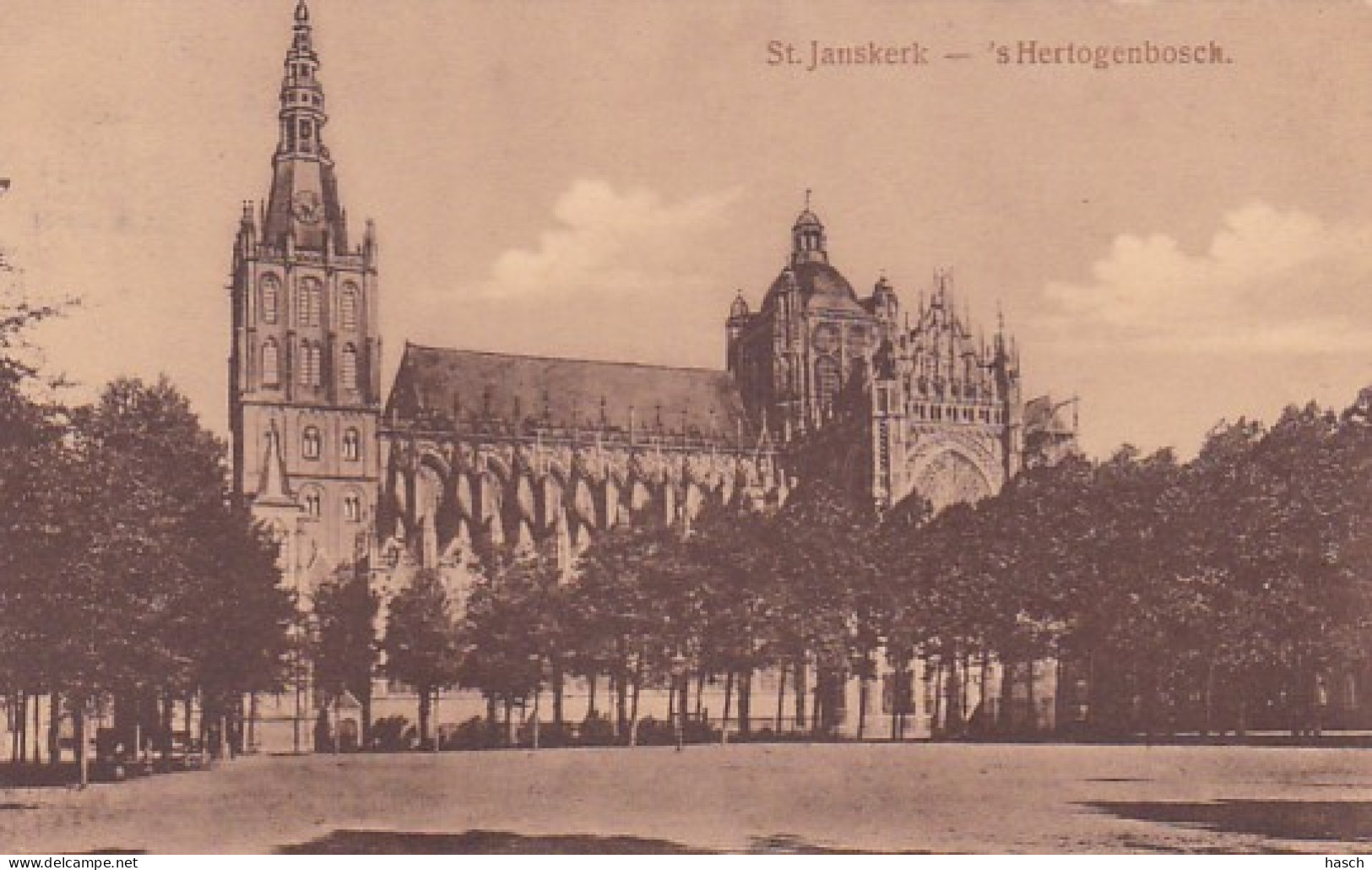 4850a133's Hertogenbosch, St. Janskerk. 1913.  - 's-Hertogenbosch