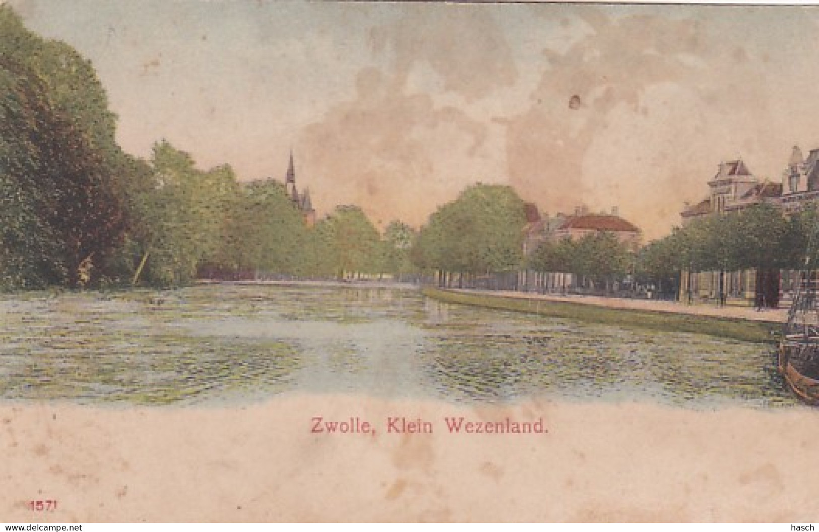485031Zwolle, Klein Wezenland. (bruine Vlekken) - Zwolle