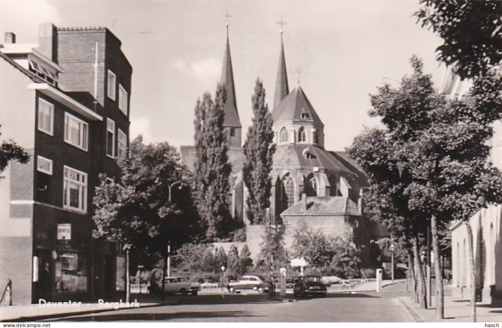 485046Deventer, Bergkerk. (FOTOKAART) - Deventer