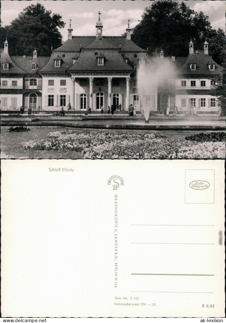 Ansichtskarte Pillnitz Schloss Pillnitz 1962 - Pillnitz