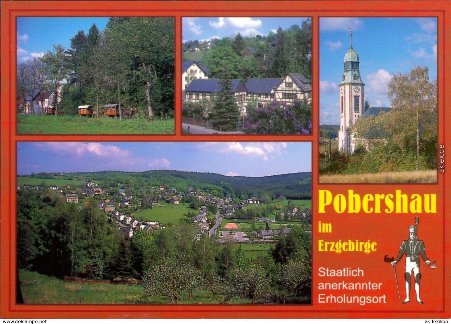 Pobershau-Marienberg Im Erzgebirge Brettmühlenstraße Fremdenverkehrsbüro  1995 - Marienberg