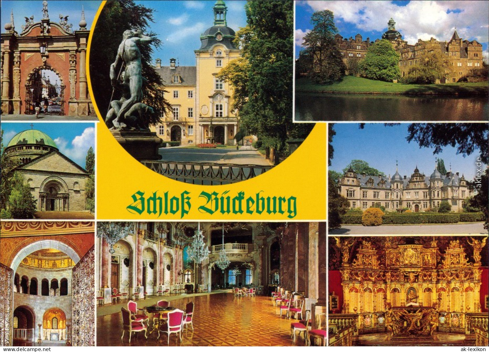 Ansichtskarte Bückeburg Fürstliches Schloss 1989 - Bueckeburg