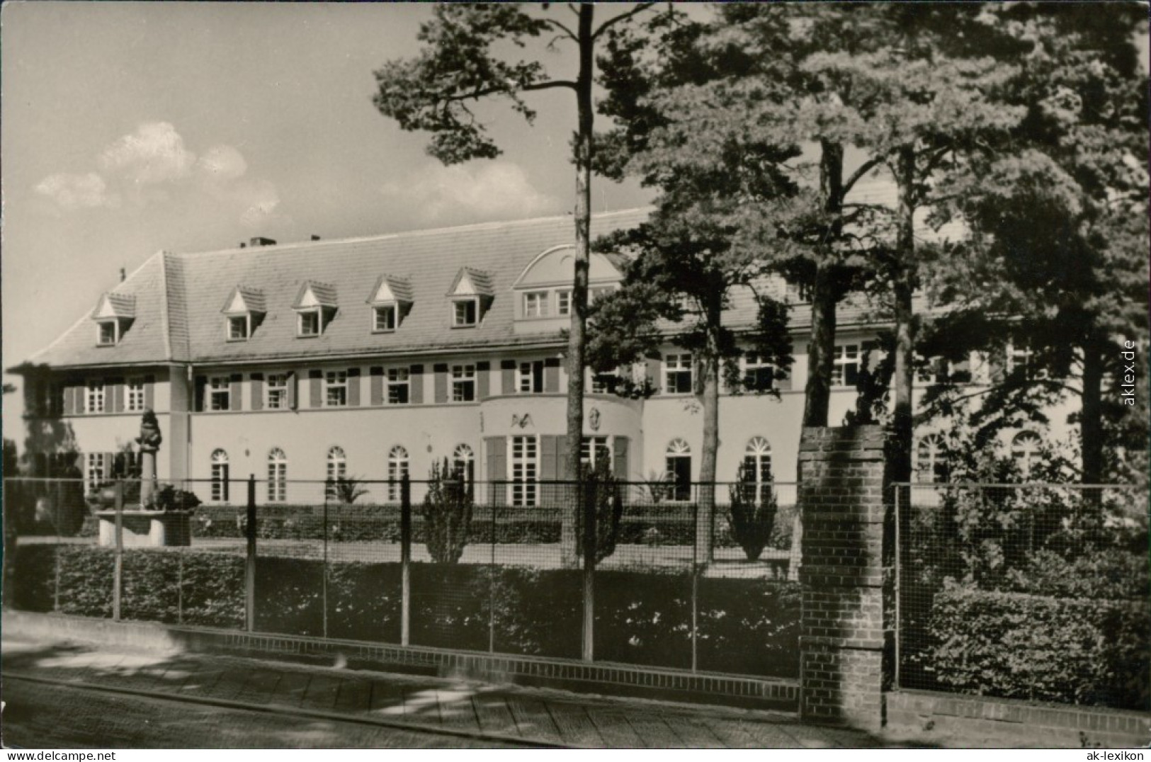 Ansichtskarte Graal-Müritz Sanatorium "Richard Assmann" 1956 - Graal-Müritz