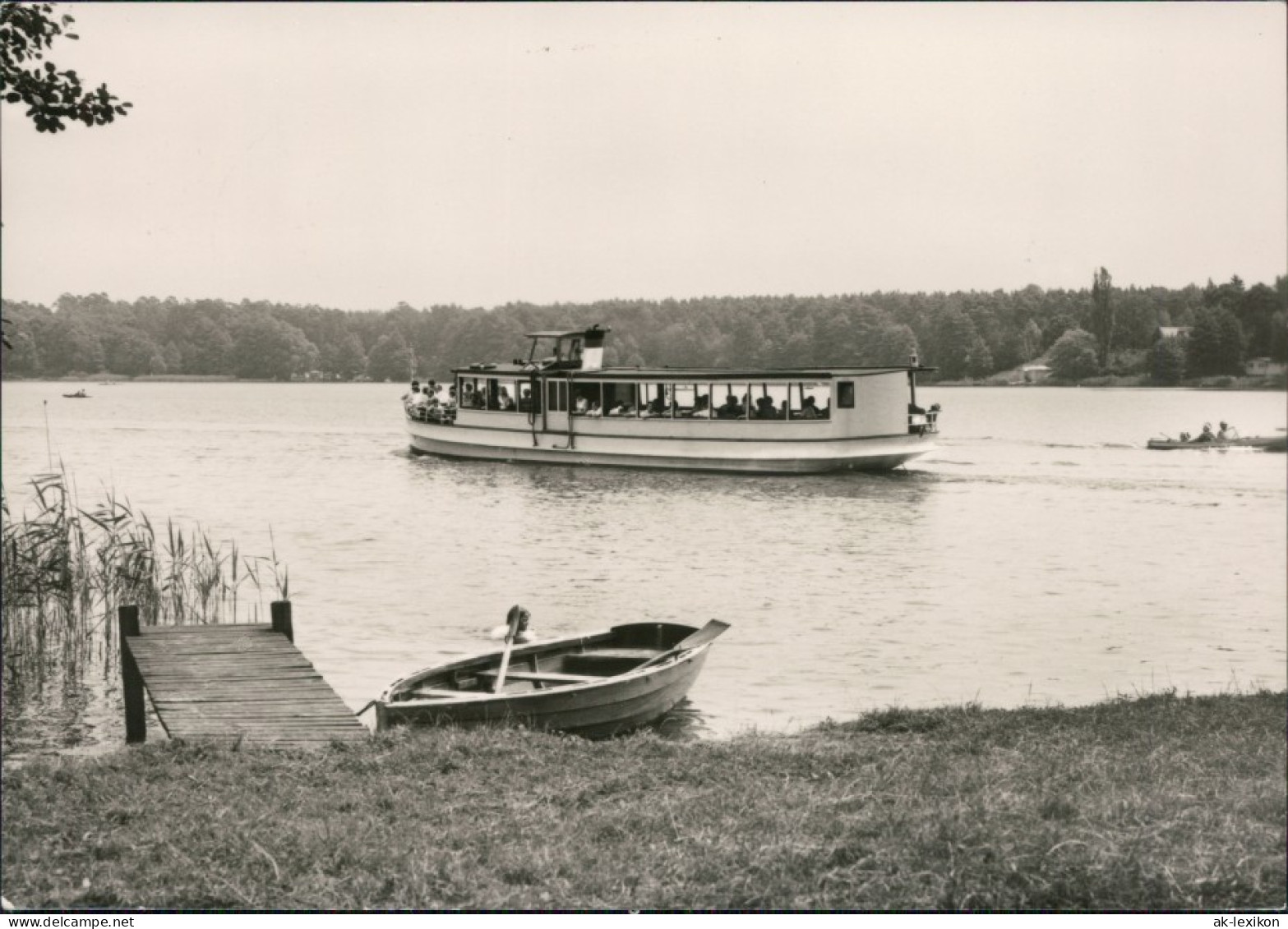 Ansichtskarte Grünheide (Mark) Fahrgastschiff Auf Dem Peetzsee 1972 - Gruenheide