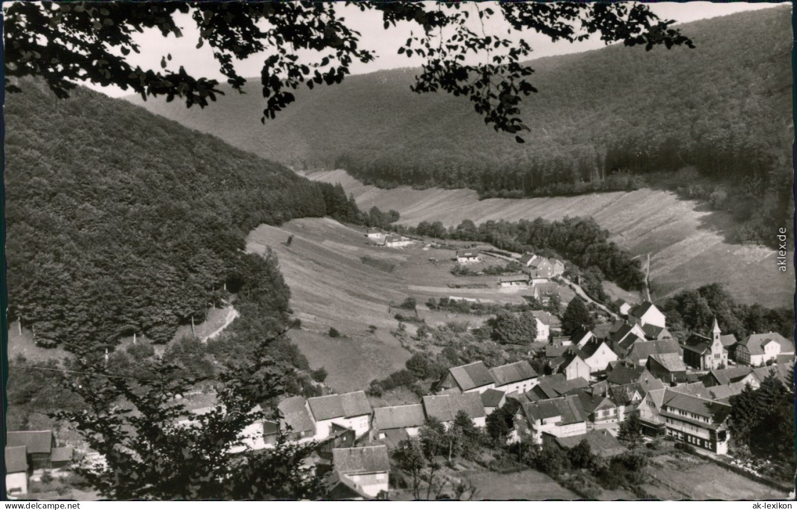 Ansichtskarte Lonau-Herzberg (Harz) Panorama-Ansicht 1963 - Herzberg