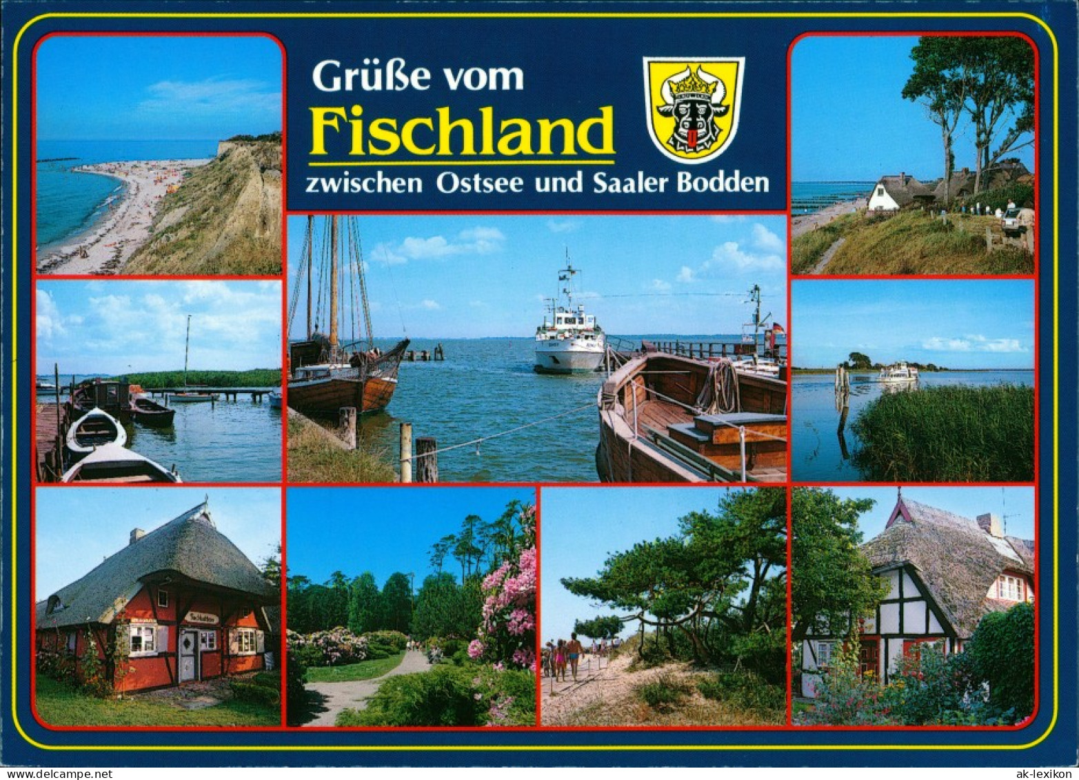 Fischland Grüsse Vom Fischland Zwischen Ostsee Und Saaler Bodden 2009 - Zingst