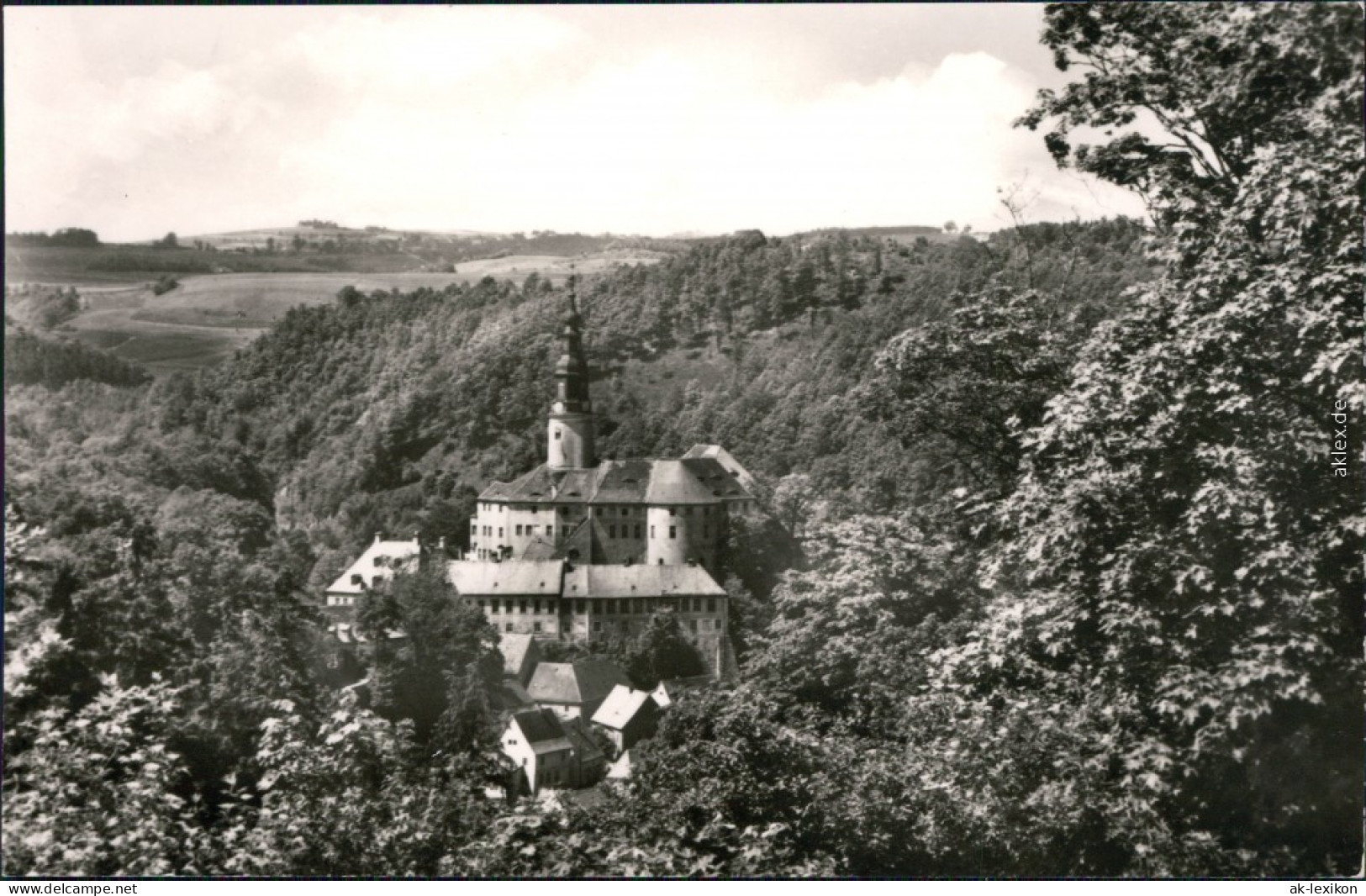 Ansichtskarte Weesenstein (Müglitz) Schloss Weesenstein Im Müglitztal 1972 - Weesenstein A. D. Müglitz