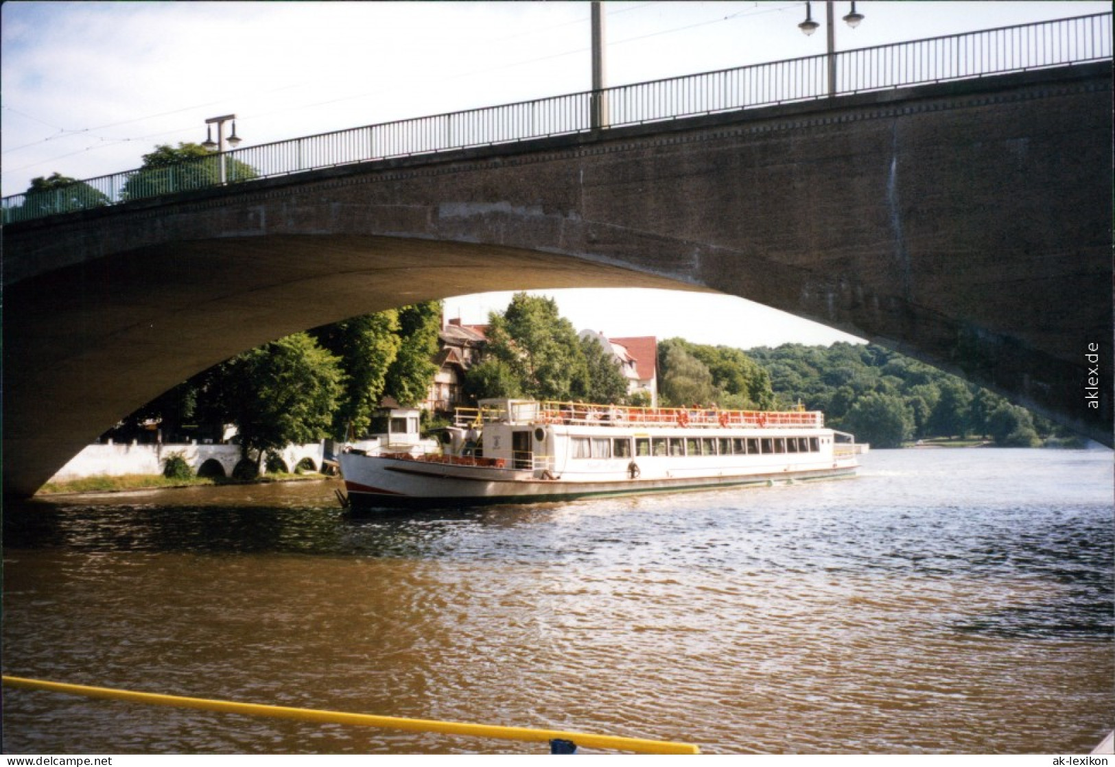 Kreuzberg-Berlin MS "Stadt Halle" - Passagierschiffe 1999 Privatfoto - Kreuzberg