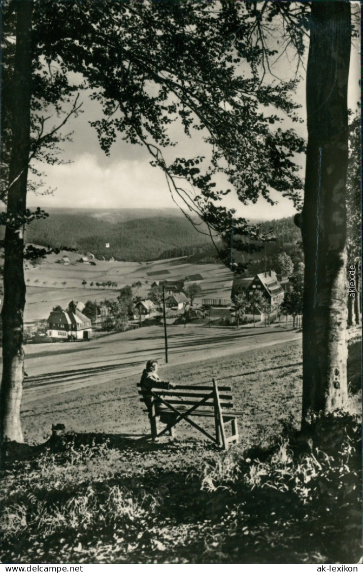 Ansichtskarte Rehefeld-Altenberg (Erzgebirge) Oberdorf Mit Schule 1964 - Rehefeld