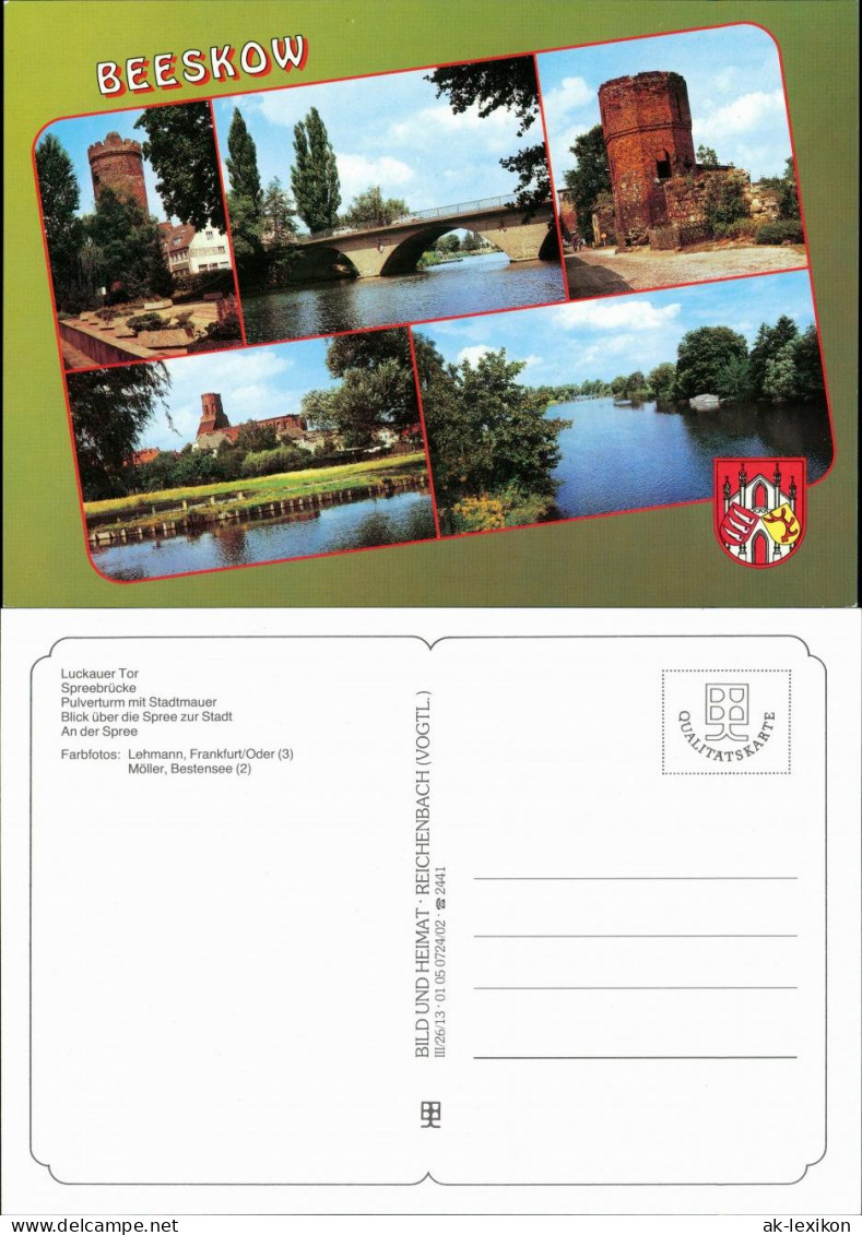 Beeskow Stadtteilansichten Luckauer Tor, Spree-Brücke, Pulverturm Uvm. 2000 - Beeskow