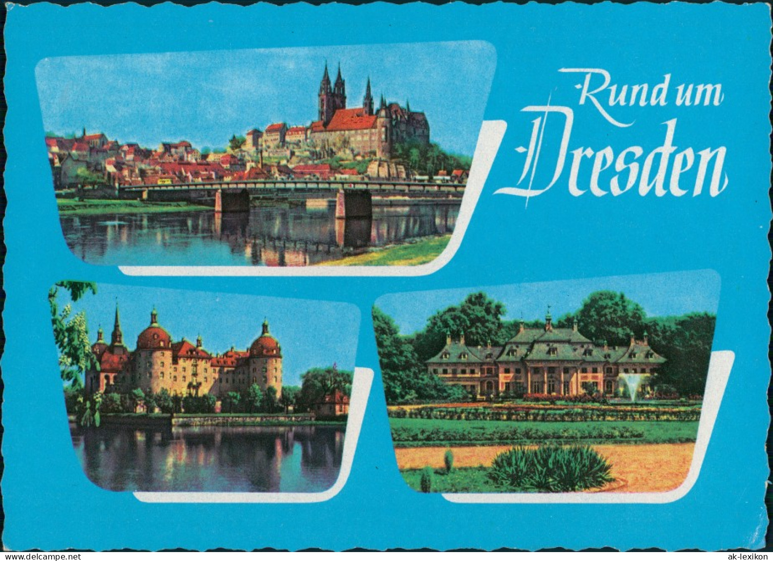 Ansichtskarte Pillnitz Schloss Pillnitz, Meißen, Moritzbur 3 Bild 1976 - Pillnitz