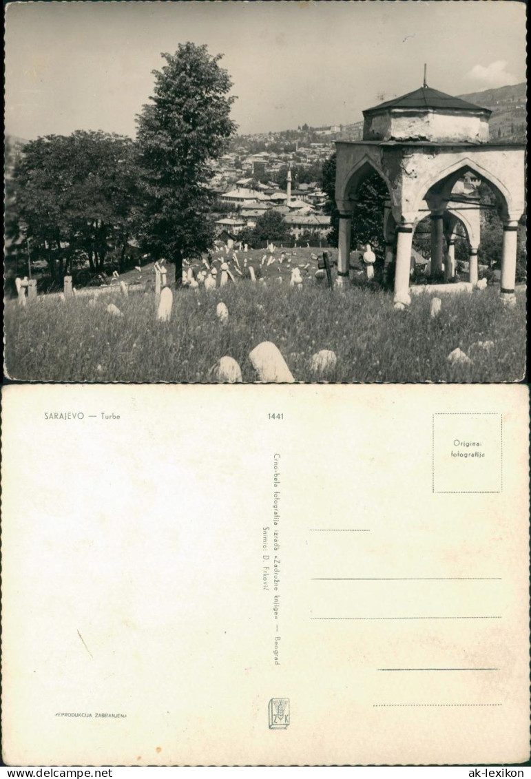 Postcard Sarajevo Turbe 1961 - Bosnie-Herzegovine