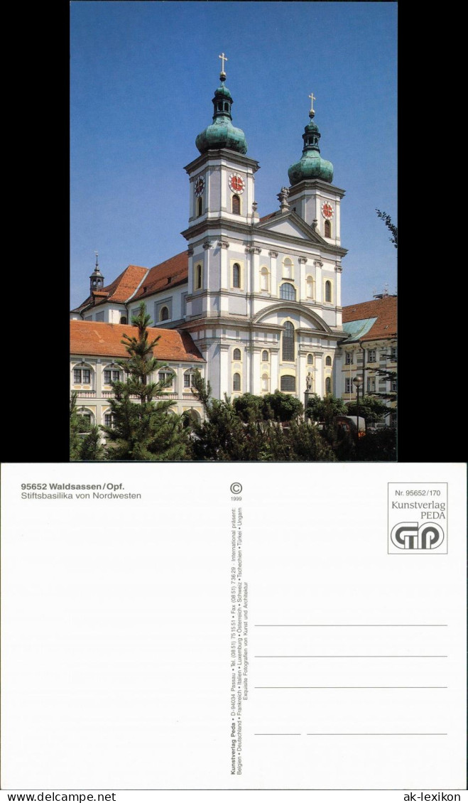 Ansichtskarte Waldsassen Stiftskirche 1999 - Waldsassen