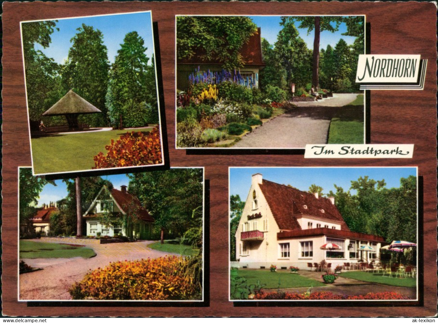 Ansichtskarte Nordhorn Im Stadtpark MB 1967 - Nordhorn