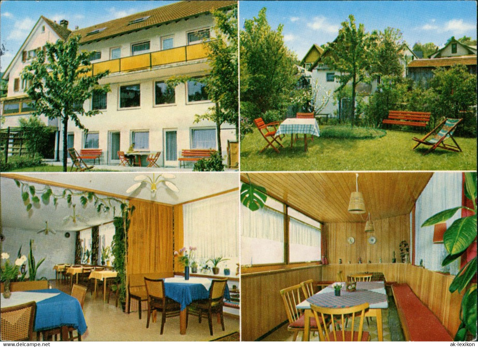 Forbach (Baden Kneipp-Kurheim Haus Am Mühlbach Besitzer Familie F. Wunsch 1981 - Forbach