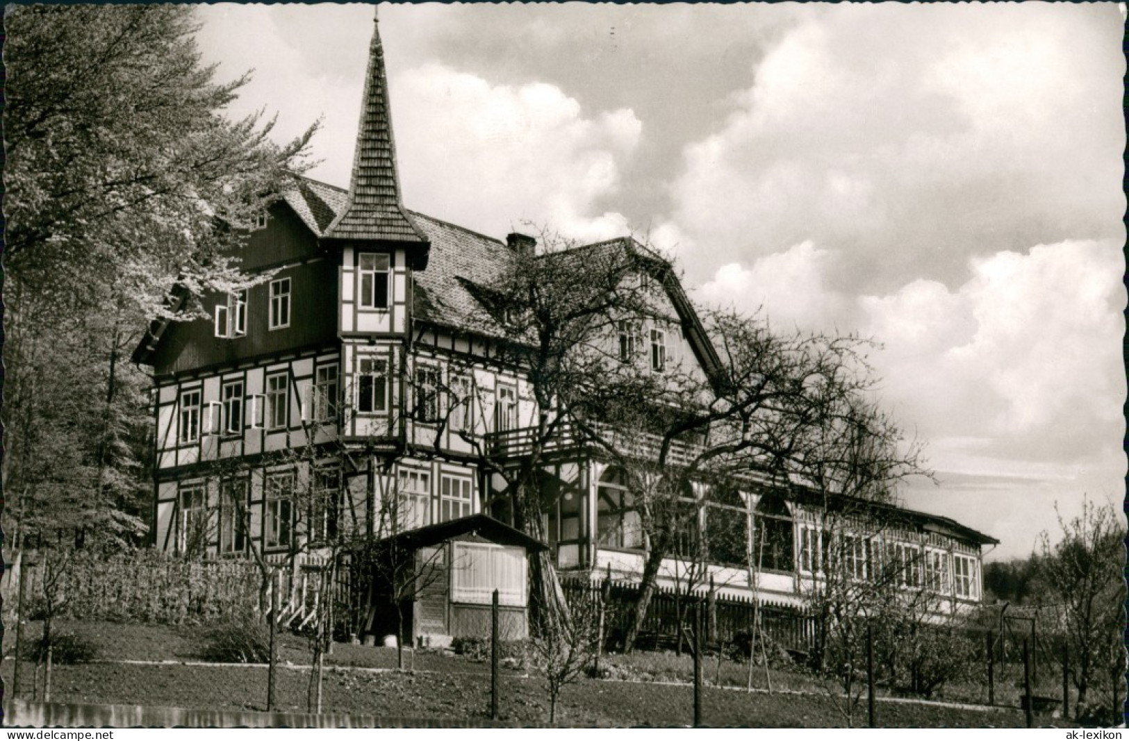 Ansichtskarte Bad Salzdetfurth Ev. Müttergenesungsheim Bergschlößchen 1965 - Bad Salzdetfurth