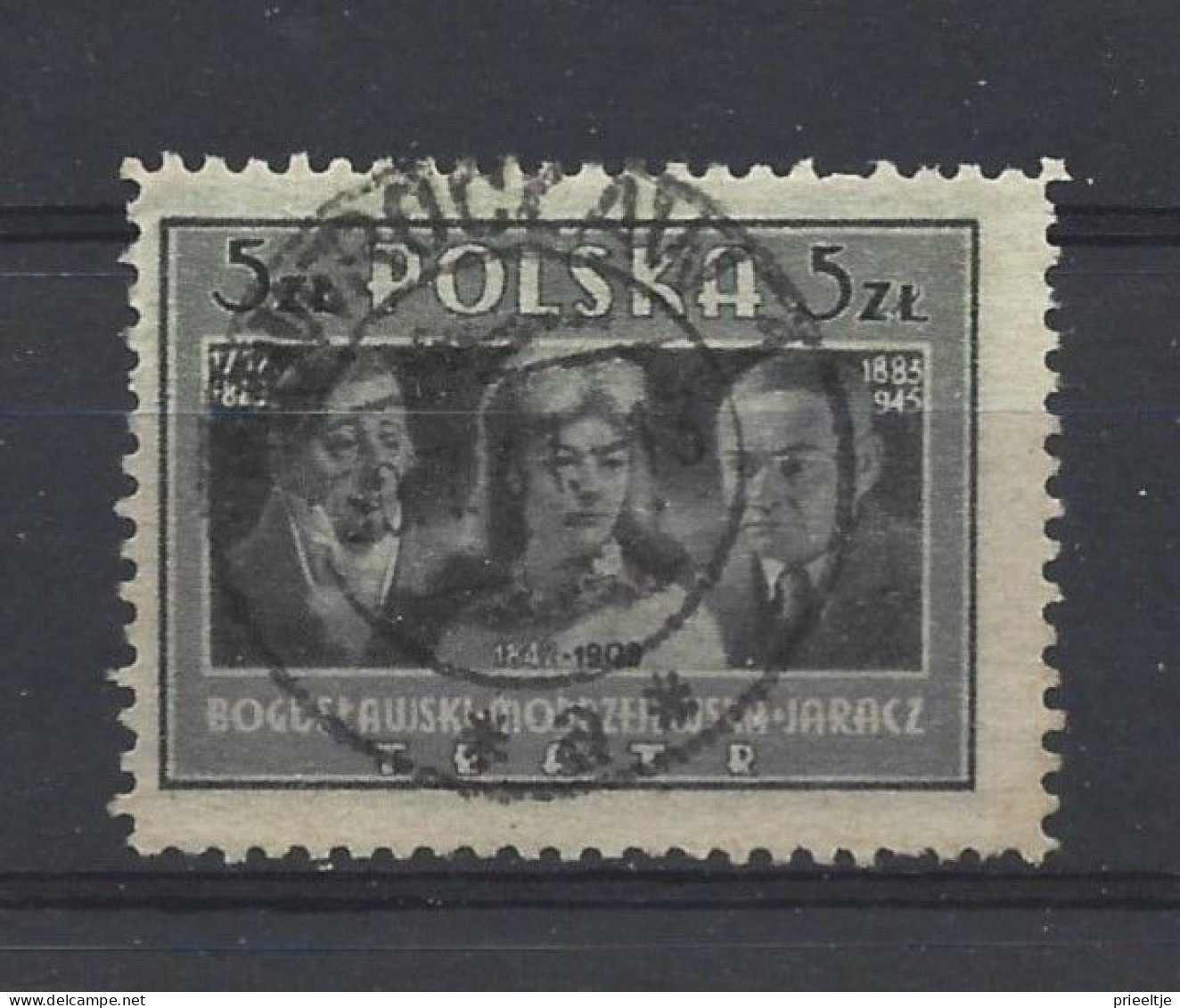 Poland 1947 Celebrities Y.T. 489 (0) - Gebraucht
