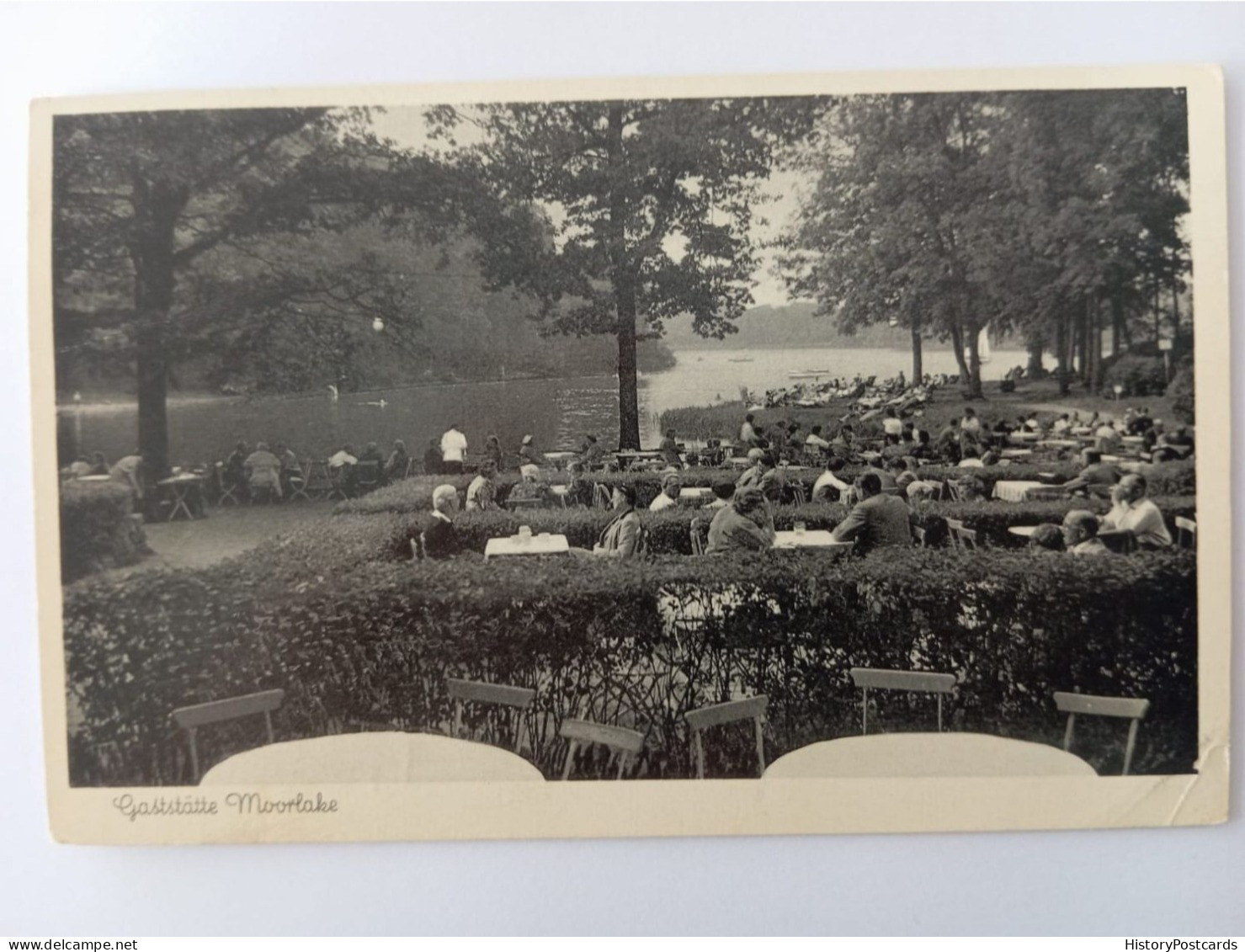 Berlin-Wannsee, Gaststätte Moorlake, Gartenrestaurant, 1959 - Wannsee